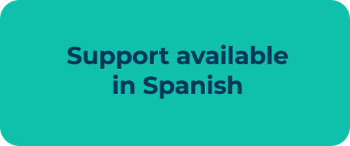 Support available in Spanish