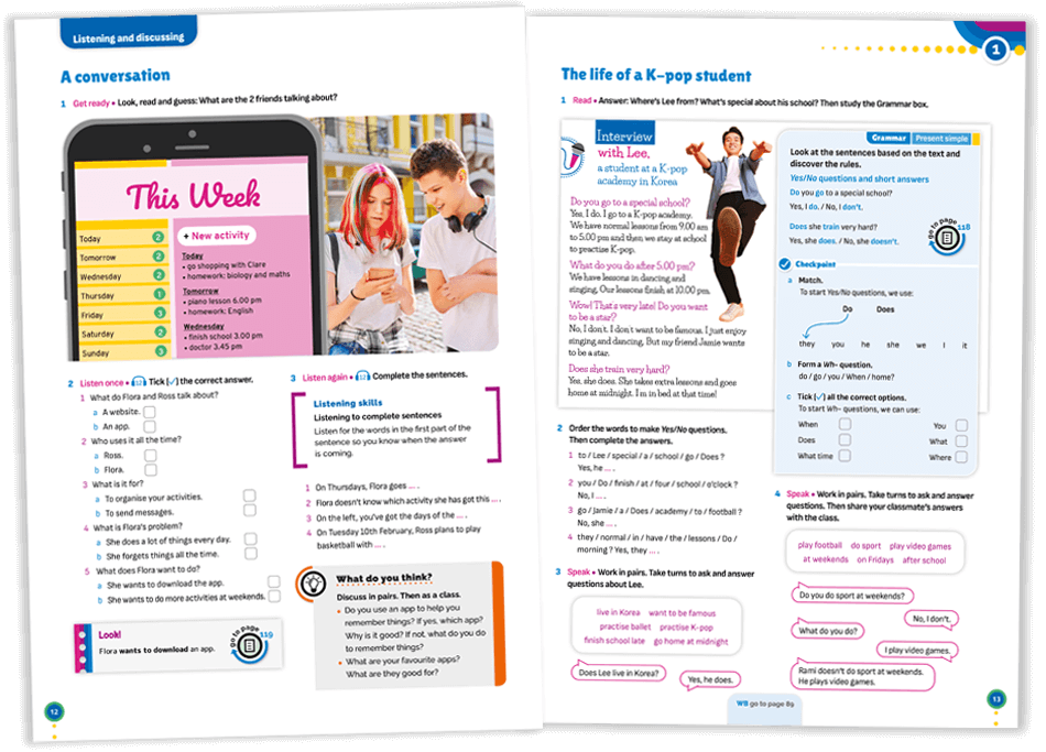 Sample pages